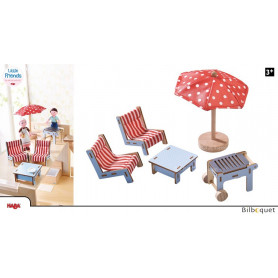 Mobilier pour la terrasse - Accessoires pour maison de poupée Little Friends