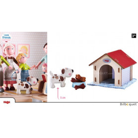 Chien Lucky - Figurine pour les maisons de poupées Little Friends