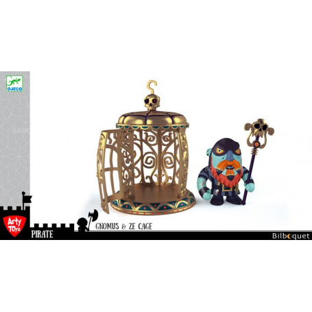 Gnomus & Ze cage - Arty Toys pirates