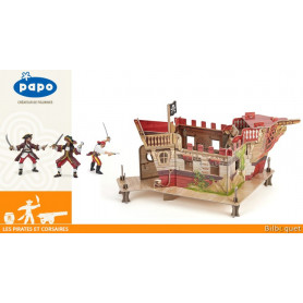 Coffret complet Papo Le fort pirate