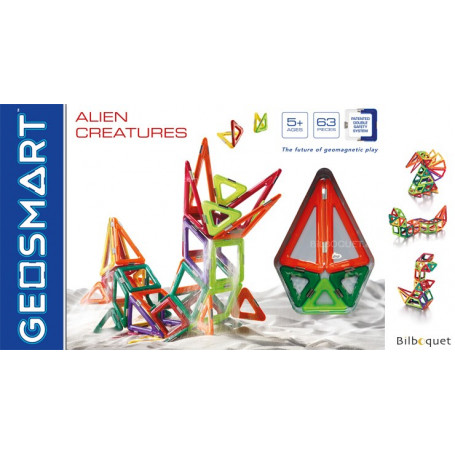 Alien Creatures - Coffret GeoSmart 63 pièces