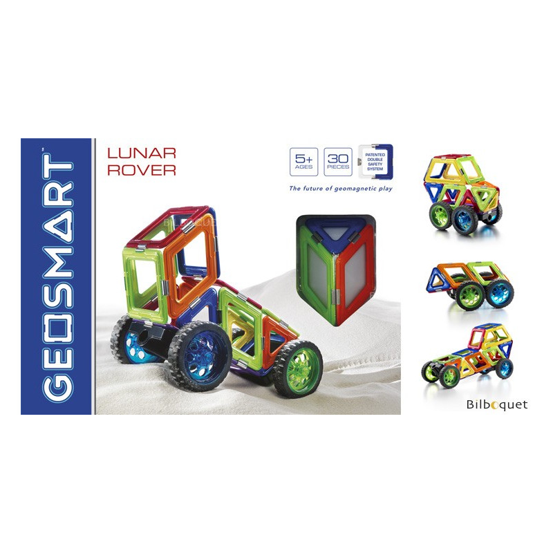 Jeu de construction magnétique Geosmart Jeu de construction