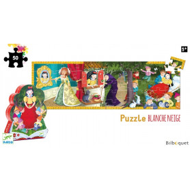 Blanche Neige Puzzle Silhouette 50 pièces