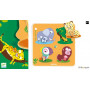 Puzzle gros boutons Mamijungle - Encastrement en bois