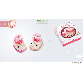 Chaussons de bébé Louise - Cadeau de naissance