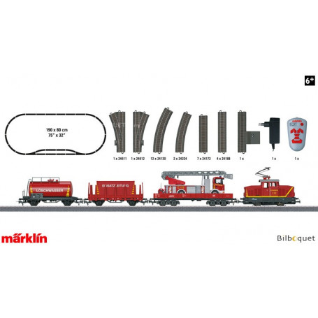 Coffret de départ Pompier Märklin Start Up 230V