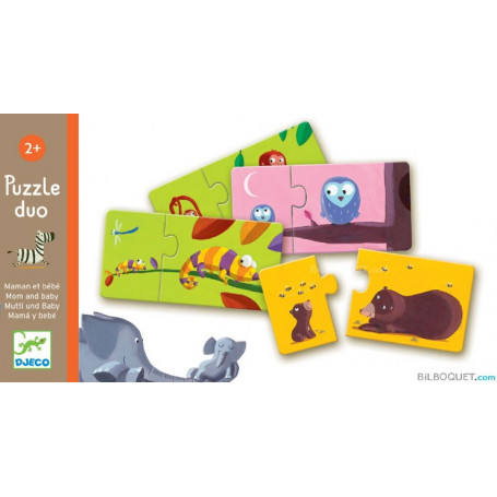 Puzzle Duo Maman Et Bebe