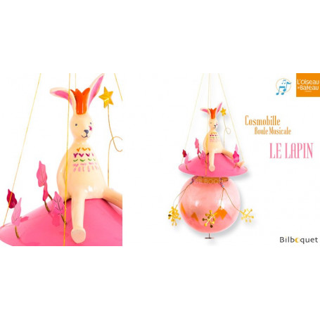 Mobile musical Cosmobille - Le Lapin