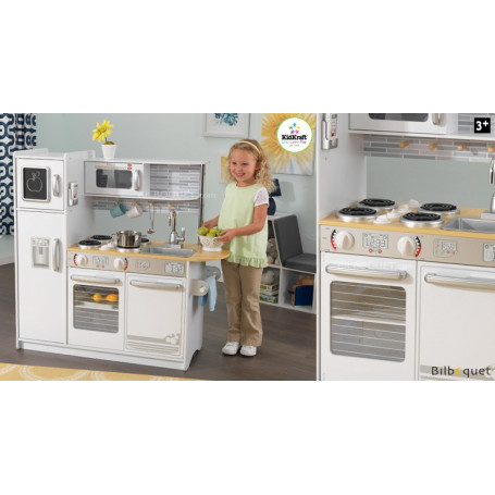 Uptown White Play Kitchen Pretend Play Toy