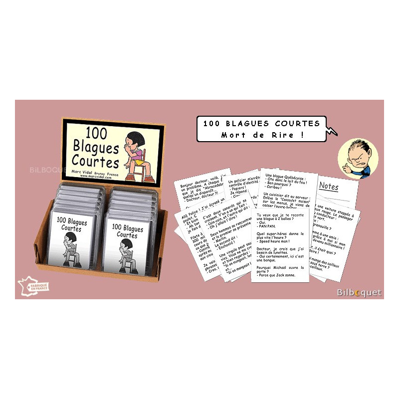 Scarica Gratis Images 100 Blagues Courtes Jeu Marc Vidal actualisé par