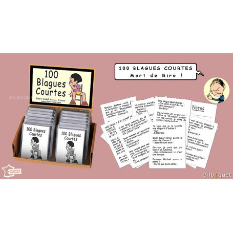 100 blagues courtes - Jeu Marc Vidal