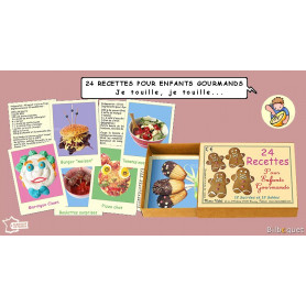 24 recettes pour enfants gourmands - Jeu Marc Vidal