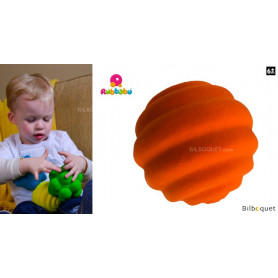 Balle tactile orange - Rubbabu