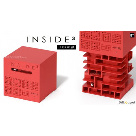 Le labyrinthe 3D Awful 0 rouge - Inside 3 Serie Ø
