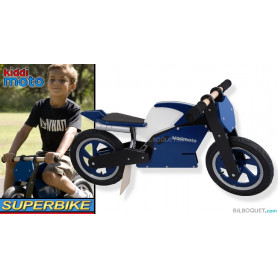 Superbike Bleu Draisienne pour enfants - Vélo d'apprentissage