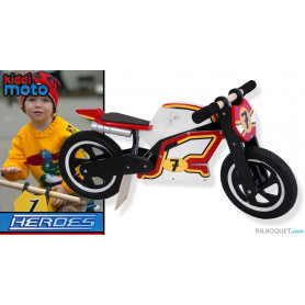 Barry Sheene GP Superbike Vélo sans pédale en bois