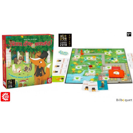 Jeu d'équilibre Renard - 2 ans - 18 pièces - Haba