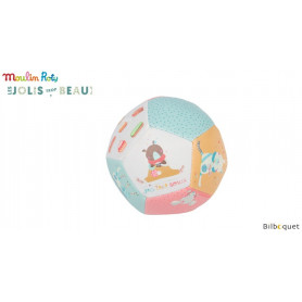 Ballon souple 10cm - Jolis trop beaux - Moulin Roty