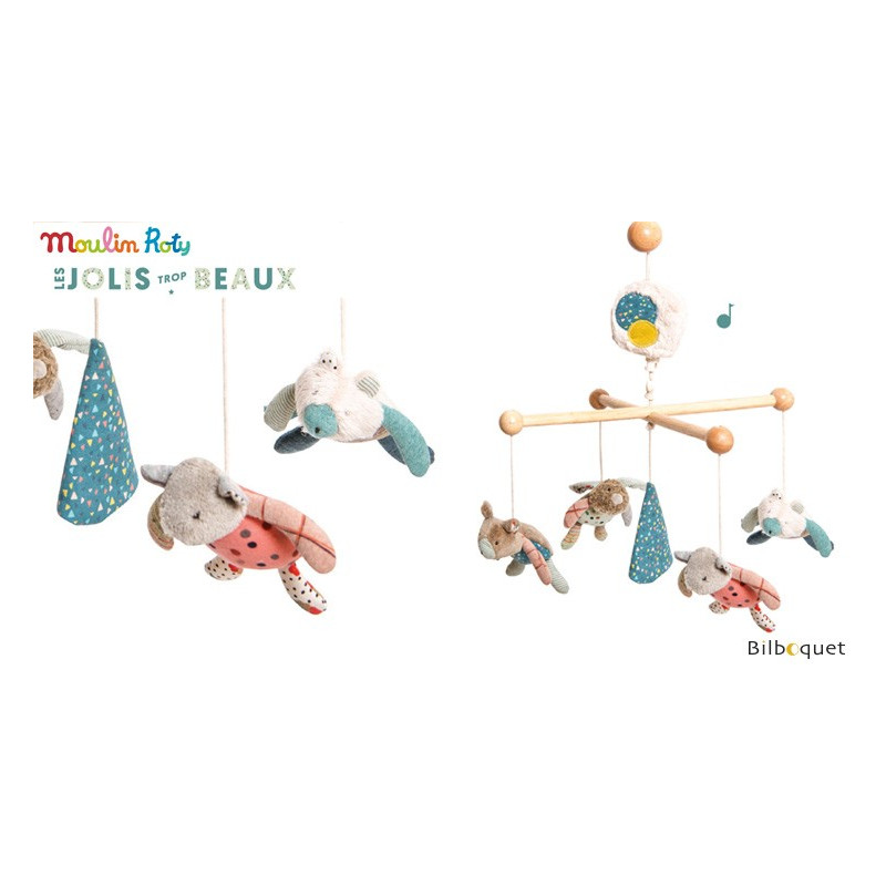Musical Mobile Jolis Trop Beaux Moulin Roty
