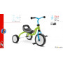 Tricycle Puky FitschÂ® - bleu/vert - dès 18 mois