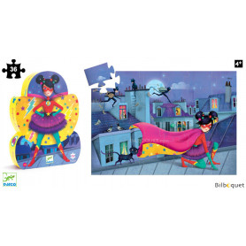 Puzzle Silhouette Super Star 36 pièces