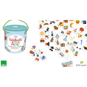 Jeu Outékaché ABC - 100 pièces en bois