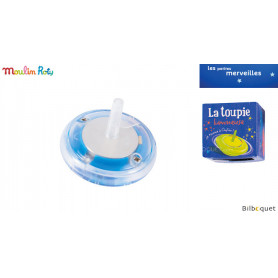 Toupie lumineuse bleue - Les petites merveilles