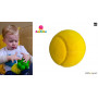 Balle sensorielle - Balle de tennis jaune - Rubbabu