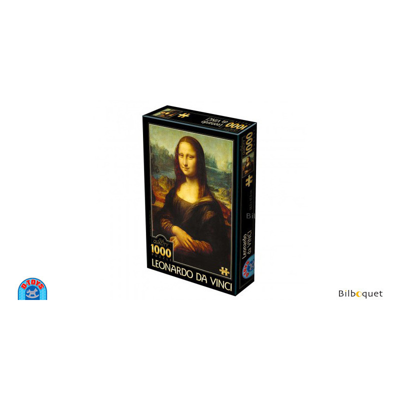 Mona Lisa Leonardo da Vinci - 1000 pieces Puzzle