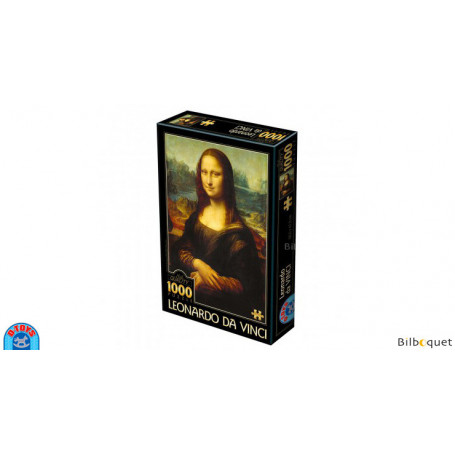 Puzzle d'art 1000 pièces - Leonardo da Vinci - Mona Lisa