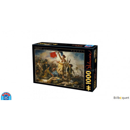 Puzzle d'art 1000 pièces - Eugène Delacroix - La liberté guidant le peuple