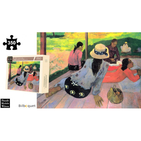 La sieste - Gauguin - Puzzle d'art en bois 350 pièces