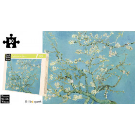 Branches d'amandier - Van Gogh - Puzzle d'art en bois 80 pièces