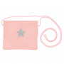 Handbag Bapke, Pink Glitter with star - Girl Accessory