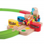 Rainbow Puzzle Railway - Early Age Wooden Train