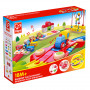 Rainbow Puzzle Railway - Early Age Wooden Train