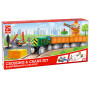 Crossing & Crane Set - Wooden Train Set