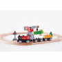 Cargo Delivery Loop - Wooden Train Set