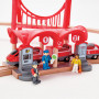 Busy City Rail Set - Wooden Train Set