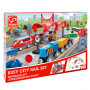 Busy City Rail Set - Wooden Train Set