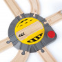 Adjustable Rail Turntable - Accessory for wooden train circuits