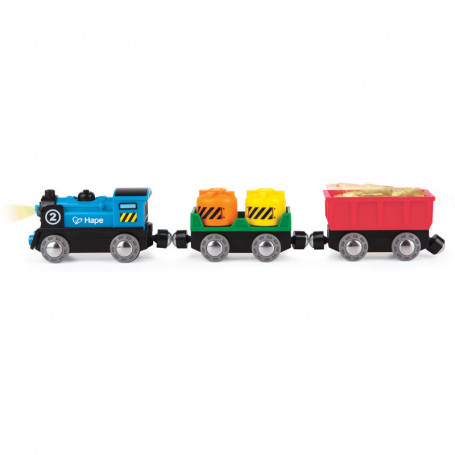 Battery Powered Rolling-Stock Set - Accessories for wooden train circuits