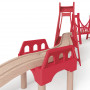 Pont suspendu - Accessoires pour circuits de train en bois