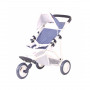 3 Wheel Stroller - Doll Accessory