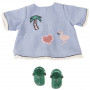 Set Jeans Beach - Set of clothes for Gotz doll