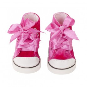 Trainers Pink Velvet for Gotz doll