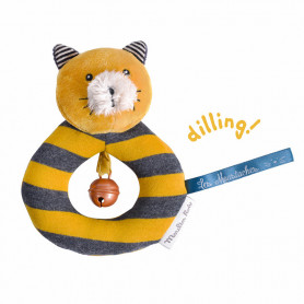 Ring rattle Cat Lulu