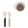 Baby dish set - Les Moustaches