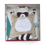 Peluche Doudou Raton Laveur Léon