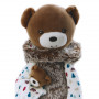 Peluche Pantin Ourson Gaston